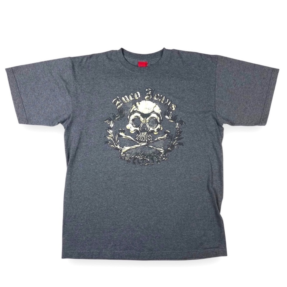 Gray XL JNCO skull shirt